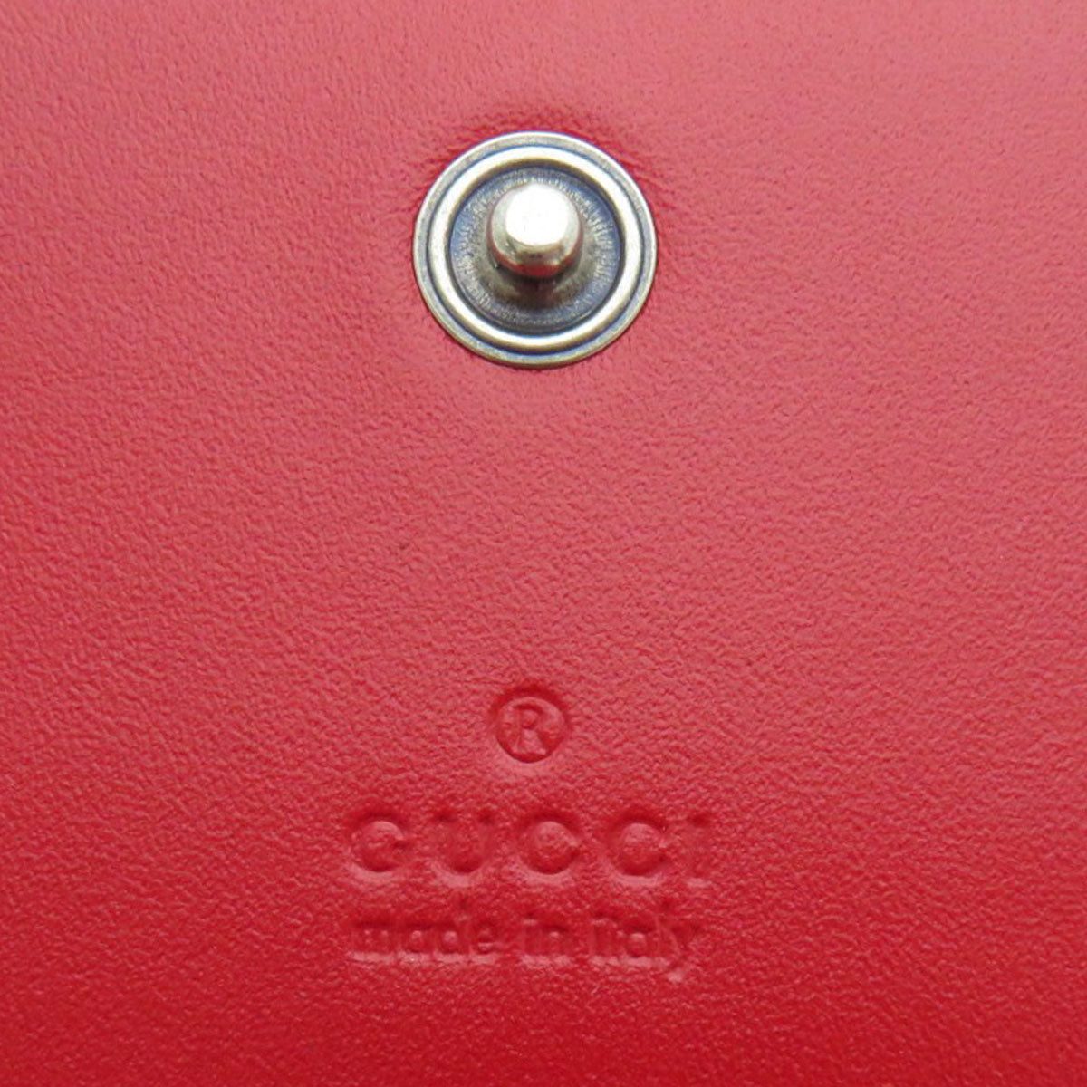 GUCCI 465859 chinese new year Bifold Wallet with Coin Pocket Calf Ladies [Used]