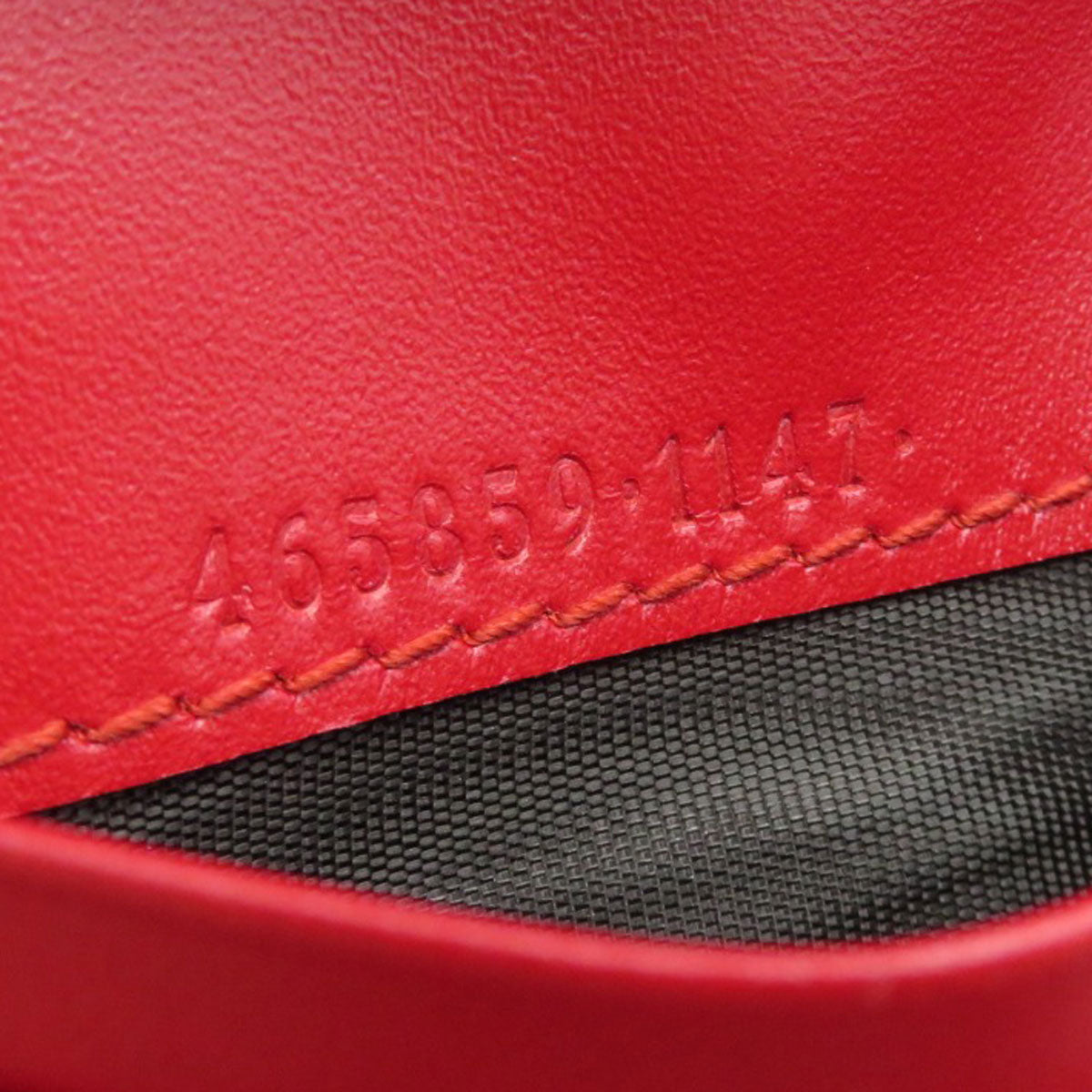 GUCCI 465859 chinese new year Bifold Wallet with Coin Pocket Calf Ladies [Used]