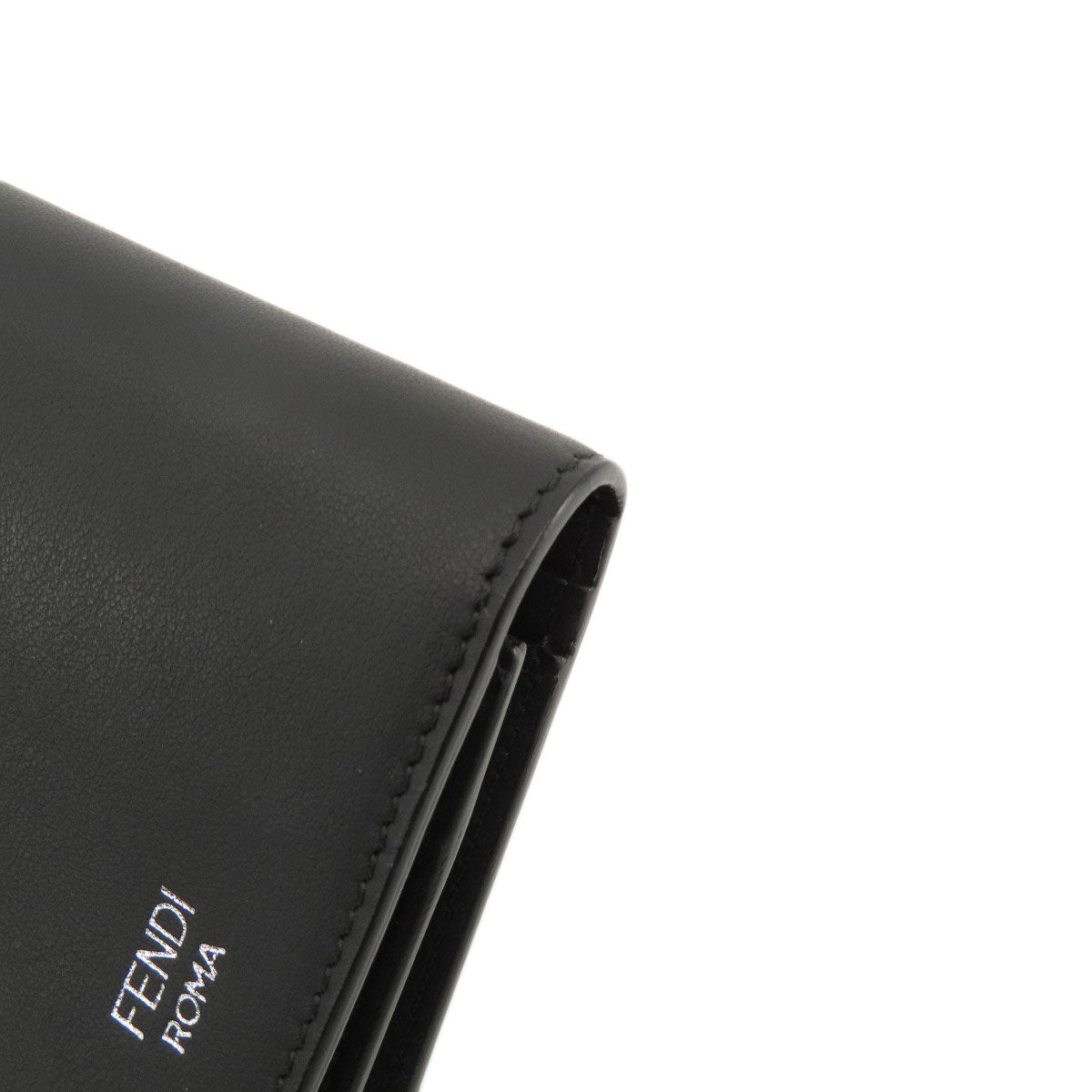 FENDI monster Long wallet (with coin pocket) Leather Ladies [Used]