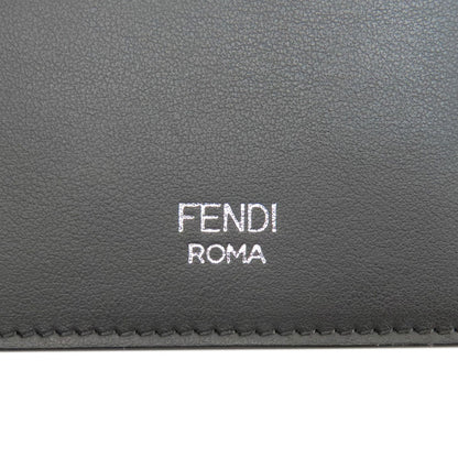 FENDI monster Long wallet (with coin pocket) Leather Ladies [Used]