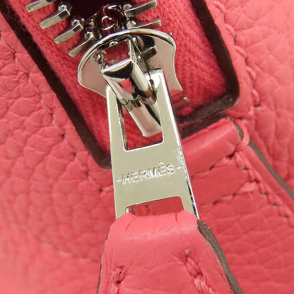 HERMES Bolide31 Rose Azale SilverHardware Handbag Taurillon Clemence Ladies [Used]