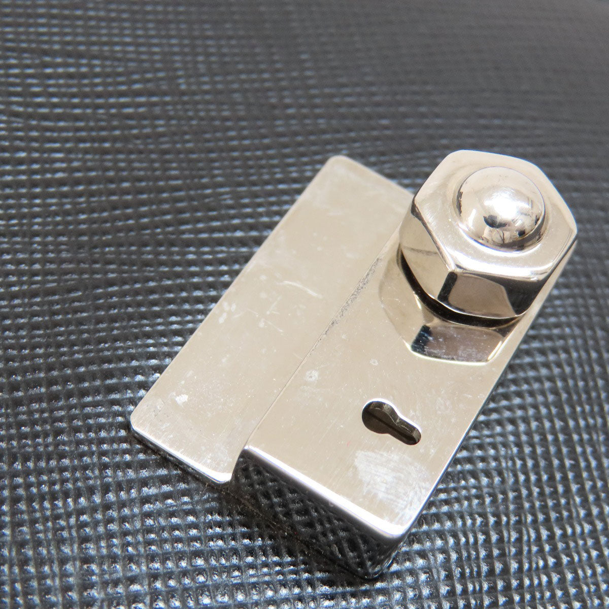 PRADA Logo Safiano Shoulder Bag Leather Ladies [Used]