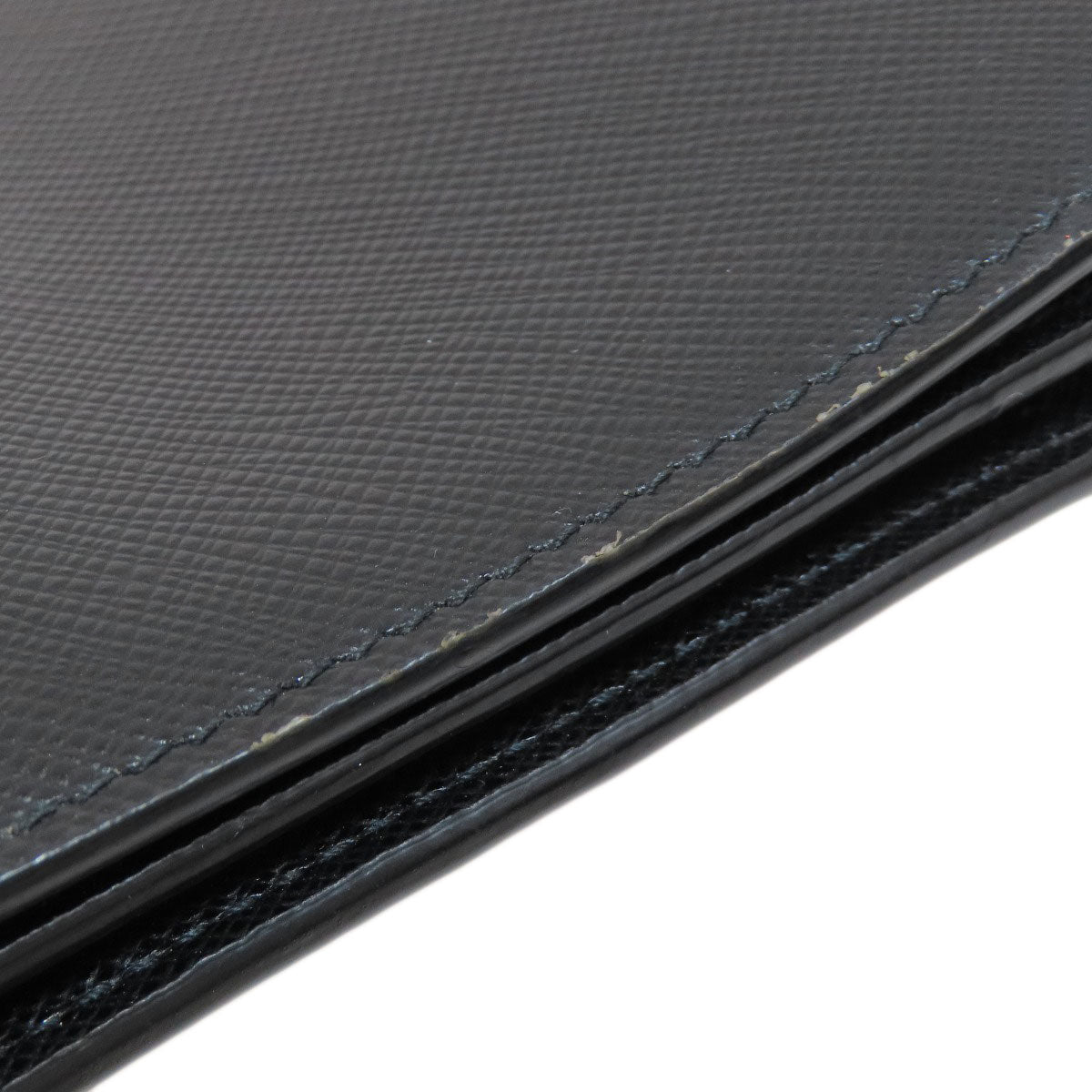 PRADA Logo Safiano Shoulder Bag Leather Ladies [Used]