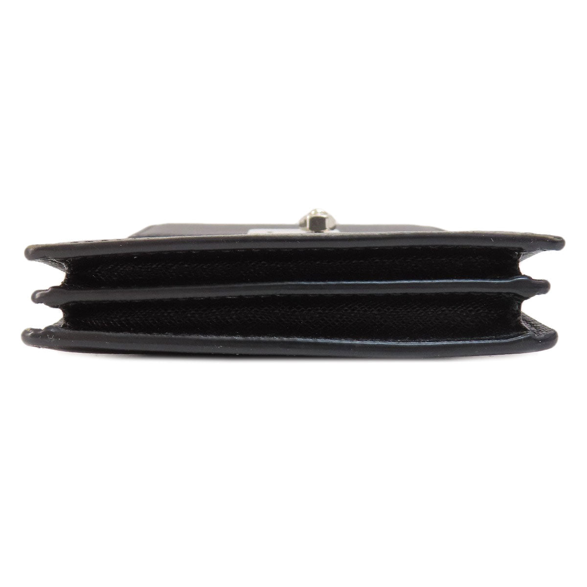 PRADA Logo Safiano Shoulder Bag Leather Ladies [Used]