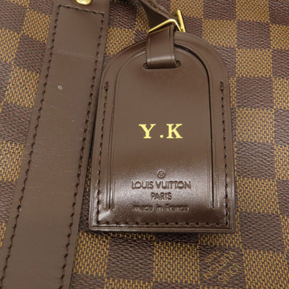 LOUIS VUITTON N41414 Keepall Bandouliere 55 Damier Ebene Boston bag Damier canvas Ladies [Used]
