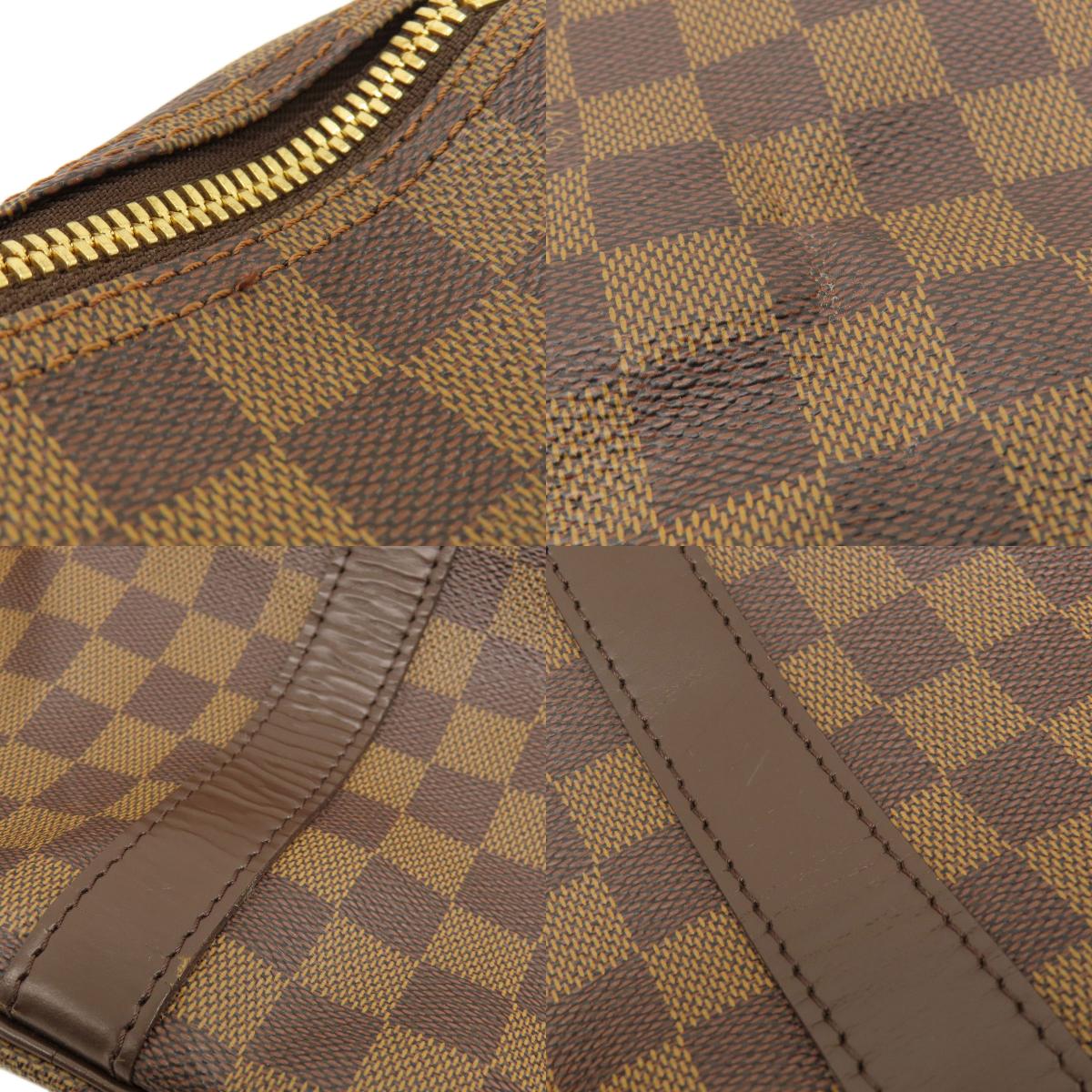 LOUIS VUITTON N41414 Keepall Bandouliere 55 Damier Ebene Boston bag Damier canvas Ladies [Used]