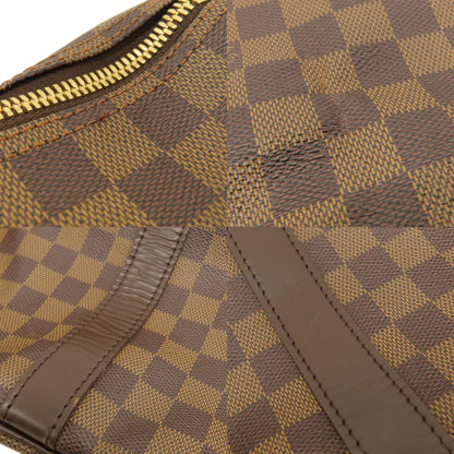LOUIS VUITTON N41414 Keepall Bandouliere 55 Damier Ebene Boston bag Damier canvas Ladies [Used]