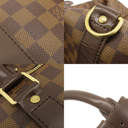 LOUIS VUITTON N41414 Keepall Bandouliere 55 Damier Ebene Boston bag Damier canvas Ladies [Used]