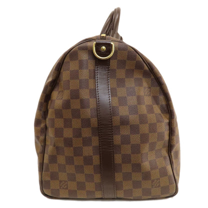 LOUIS VUITTON N41414 Keepall Bandouliere 55 Damier Ebene Boston bag Damier canvas Ladies [Used]