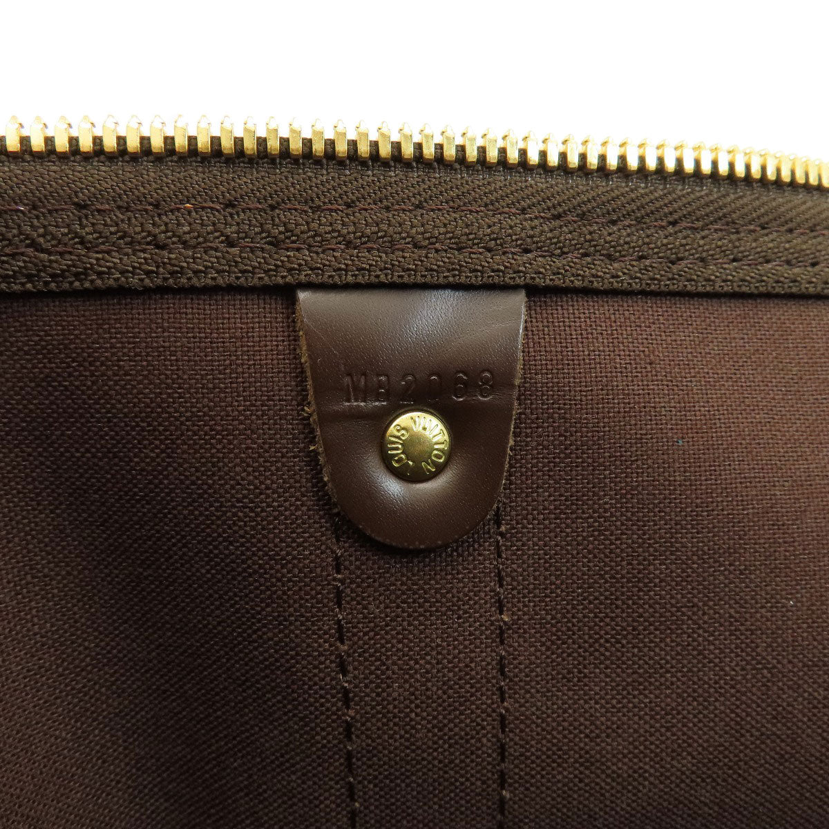 LOUIS VUITTON N41414 Keepall Bandouliere 55 Damier Ebene Boston bag Damier canvas Ladies [Used]