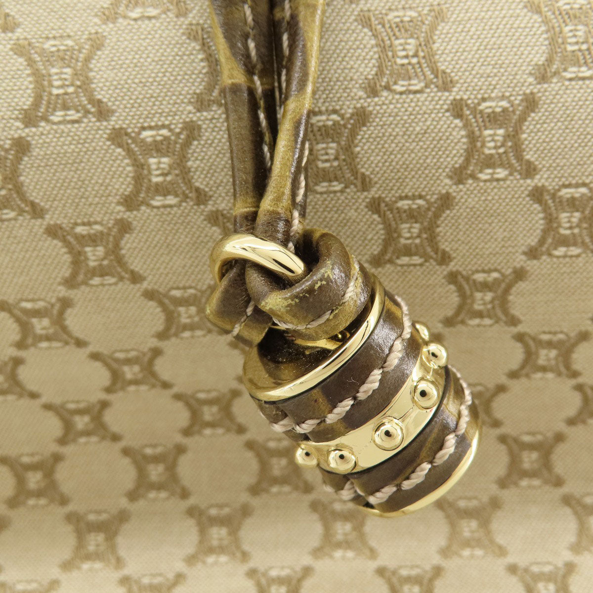 CELINE Macadam pattern Tote Bag Canvas Ladies [Used]