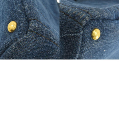 PRADA B1877B Canapa Tote Bag Denim Ladies [Used]