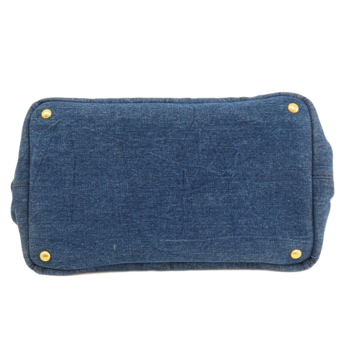PRADA B1877B Canapa Tote Bag Denim Ladies [Used]