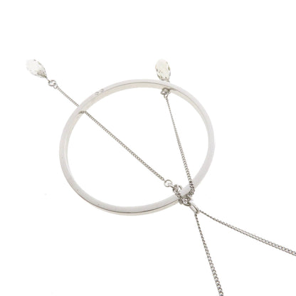 SWAROVSKI Circle motif Necklace Metal Ladies [Used]