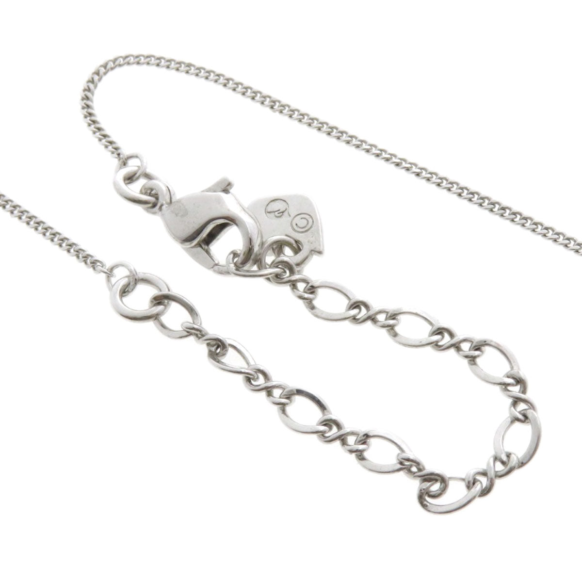 SWAROVSKI Circle motif Necklace Metal Ladies [Used]