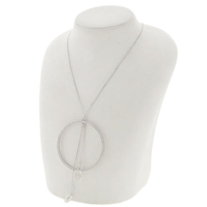 SWAROVSKI Circle motif Necklace Metal Ladies [Used]