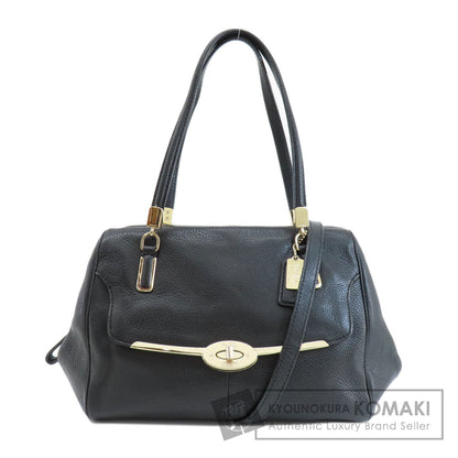 COACH  25169 Handbag Logo 2WAY Leather Ladies