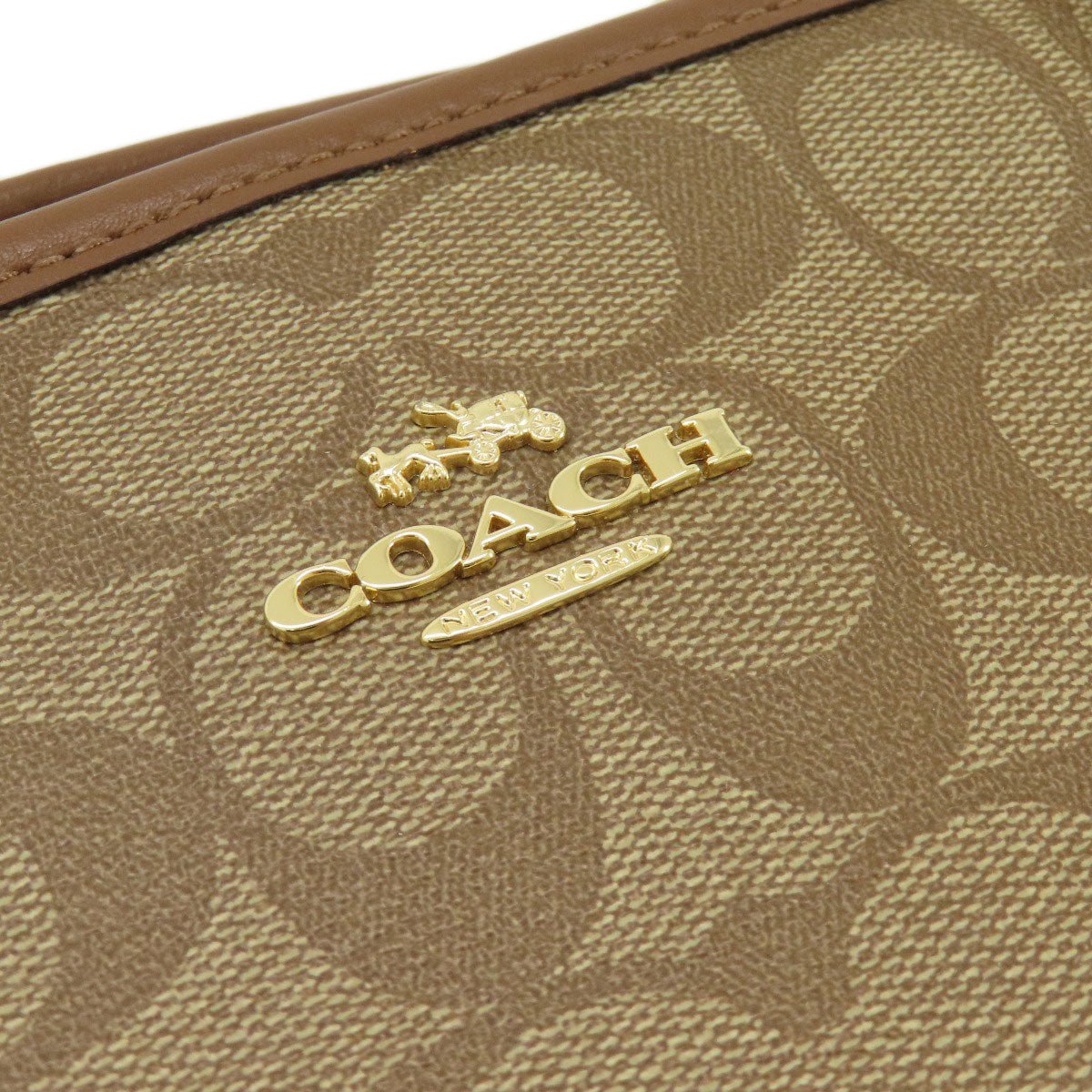 COACH  F57842 Tote Bag Signature PVC Ladies