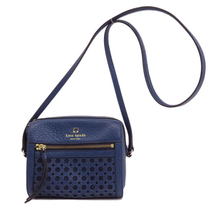 kate spade logo Shoulder Bag Leather Ladies [Used]