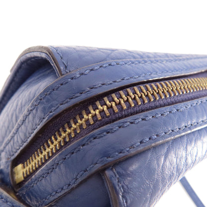 kate spade logo Shoulder Bag Leather Ladies [Used]