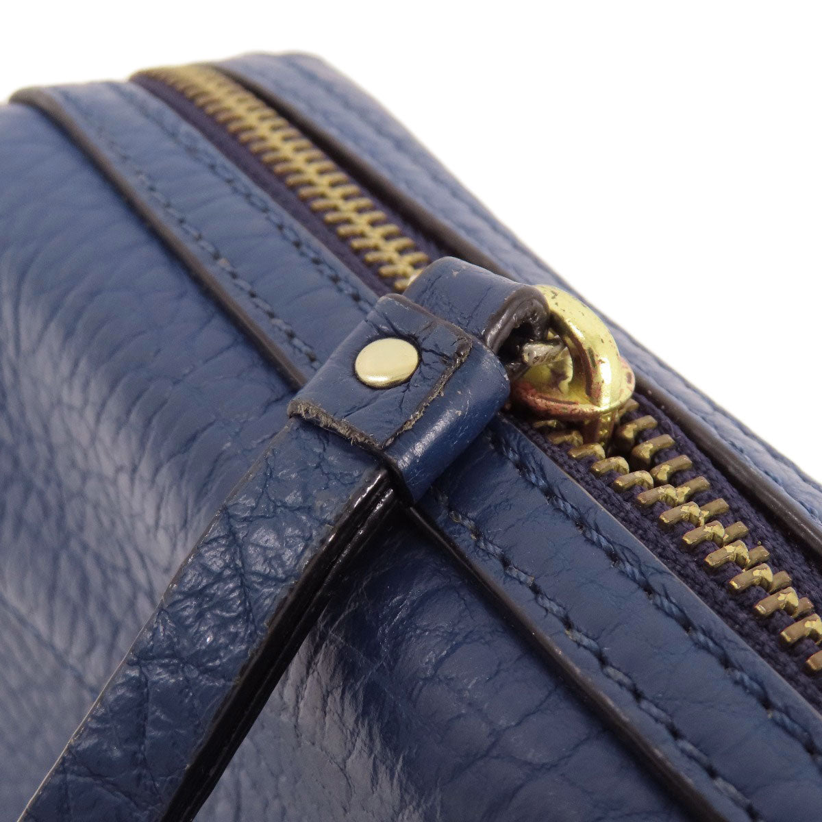 kate spade logo Shoulder Bag Leather Ladies [Used]