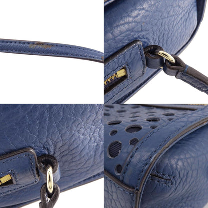 kate spade logo Shoulder Bag Leather Ladies [Used]