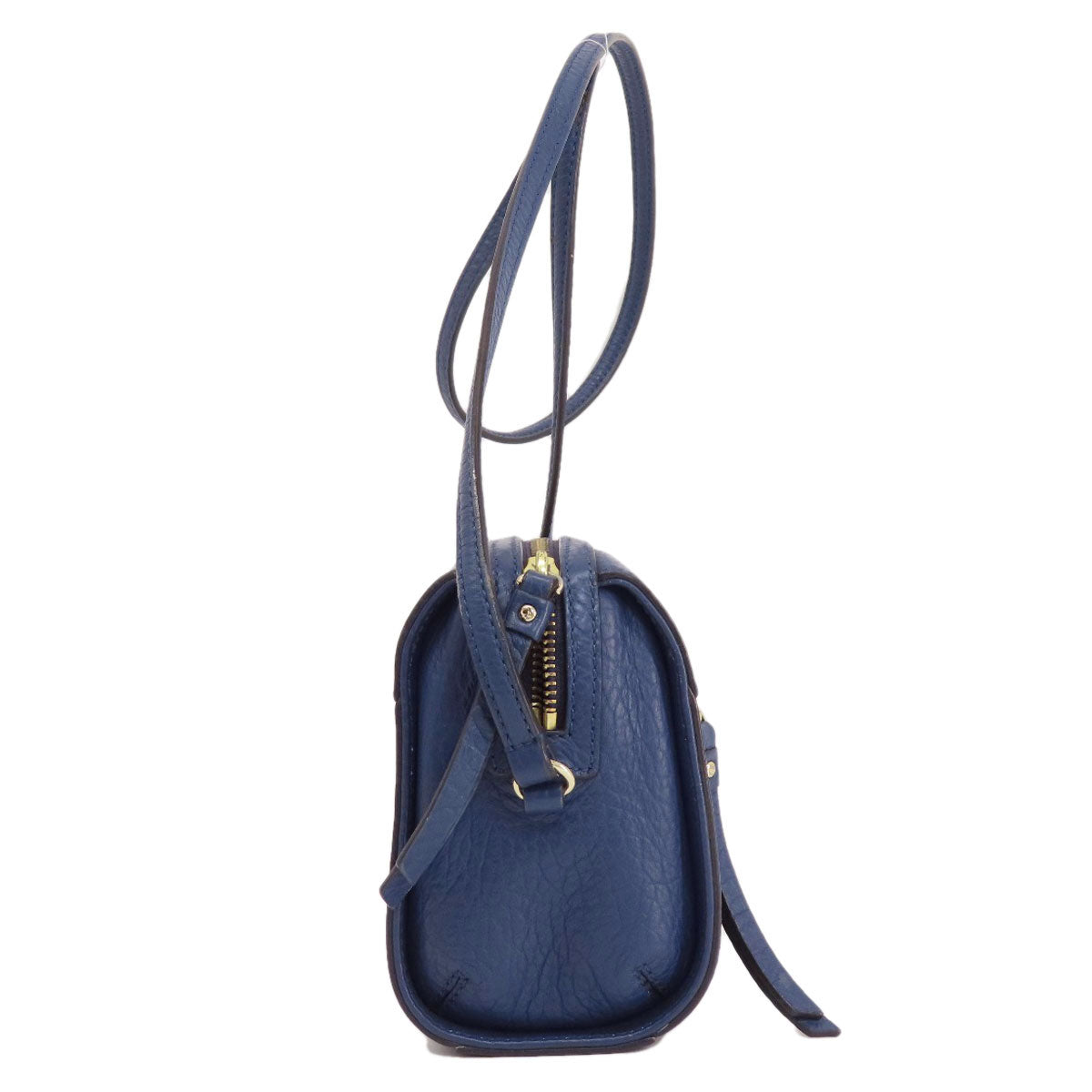 kate spade logo Shoulder Bag Leather Ladies [Used]