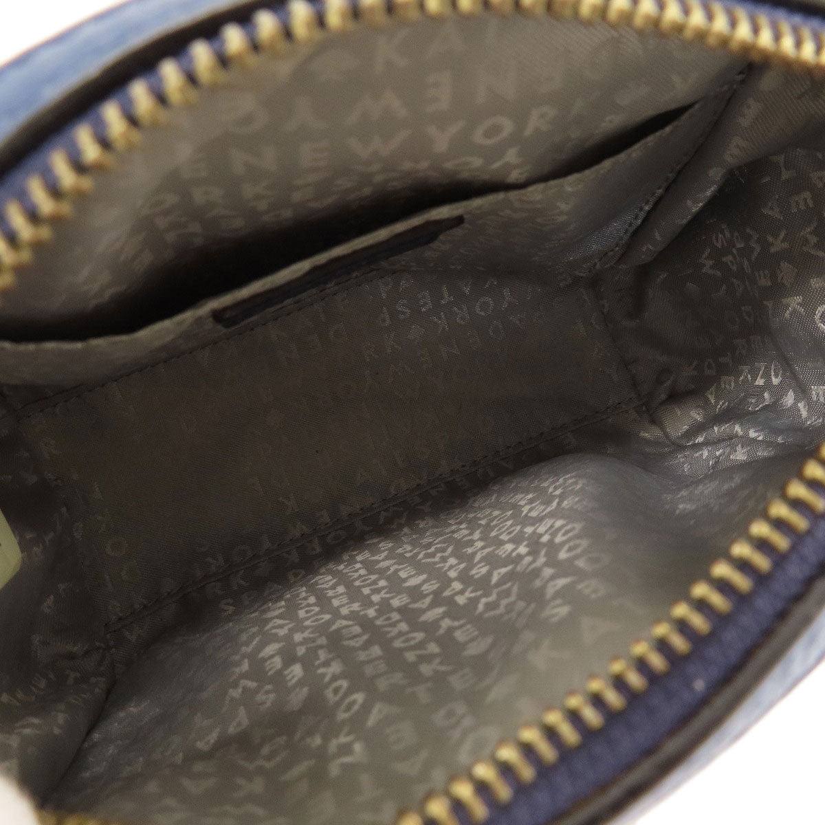 kate spade logo Shoulder Bag Leather Ladies [Used]