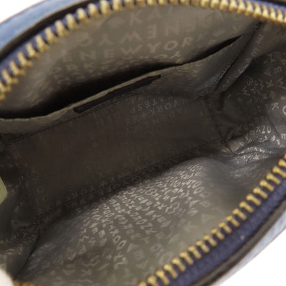 kate spade logo Shoulder Bag Leather Ladies [Used]