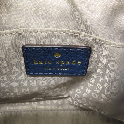 kate spade logo Shoulder Bag Leather Ladies [Used]