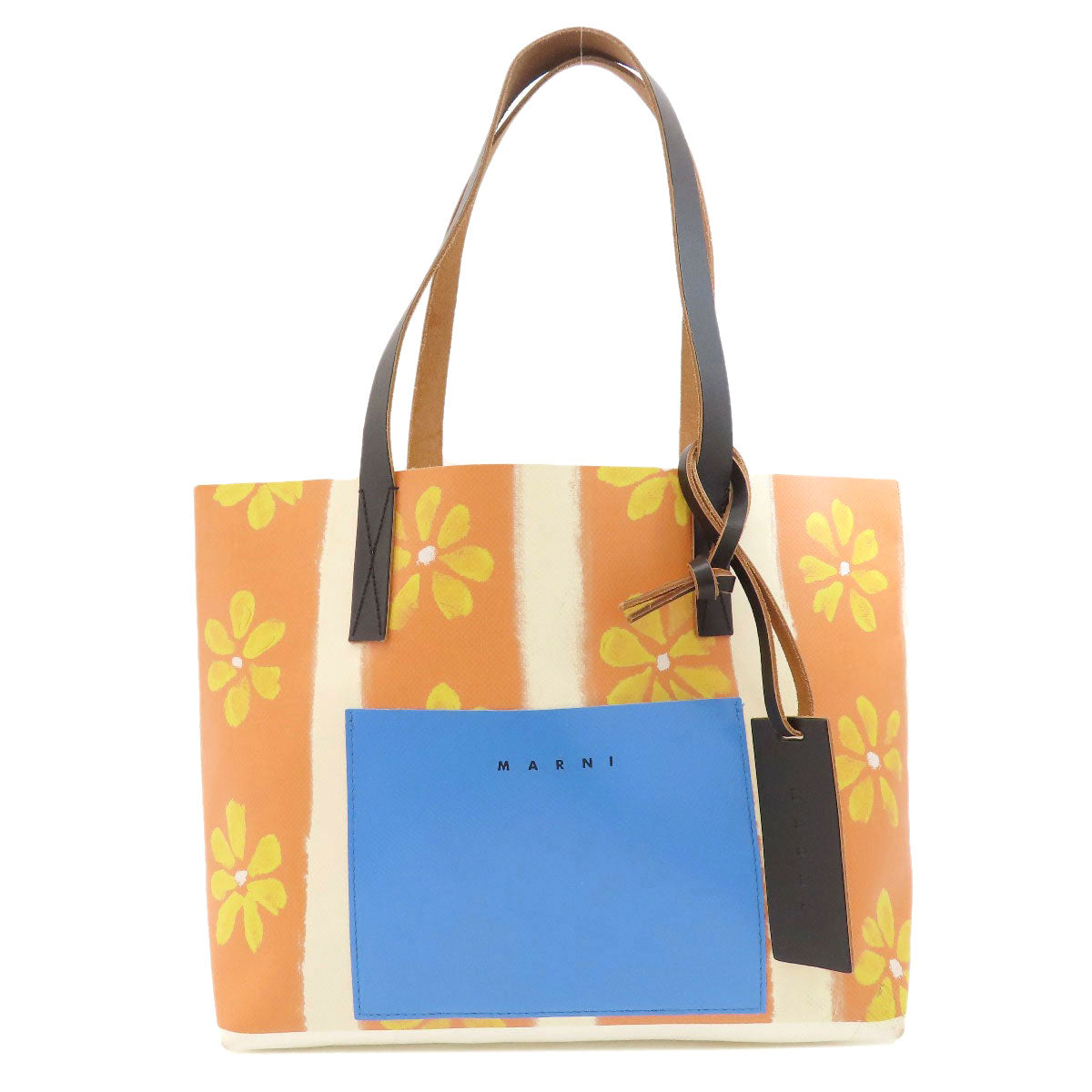 MARNI  SHMP0066A1P4605 Tote Bag DAISY LANE print bag PVC Ladies