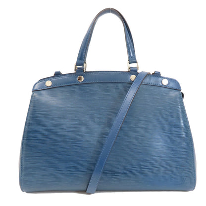 LOUIS VUITTON  M40821 Handbag Blair MM Blue 2WAY Epi Leather Ladies