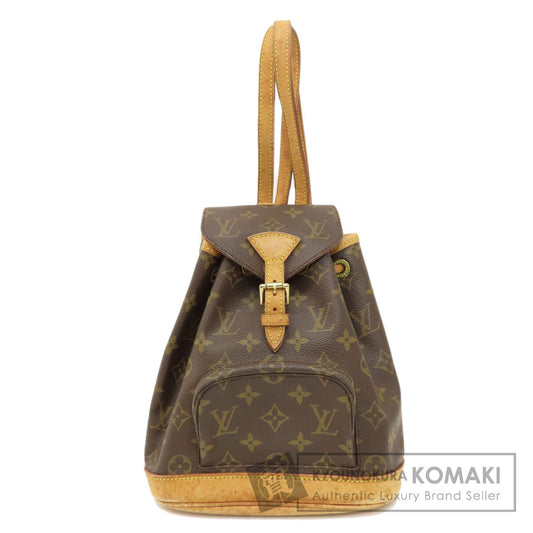 LOUIS VUITTON  M51137 Backpack Â· Daypack Mini Montsouris Monogram Monogram canvas Ladies