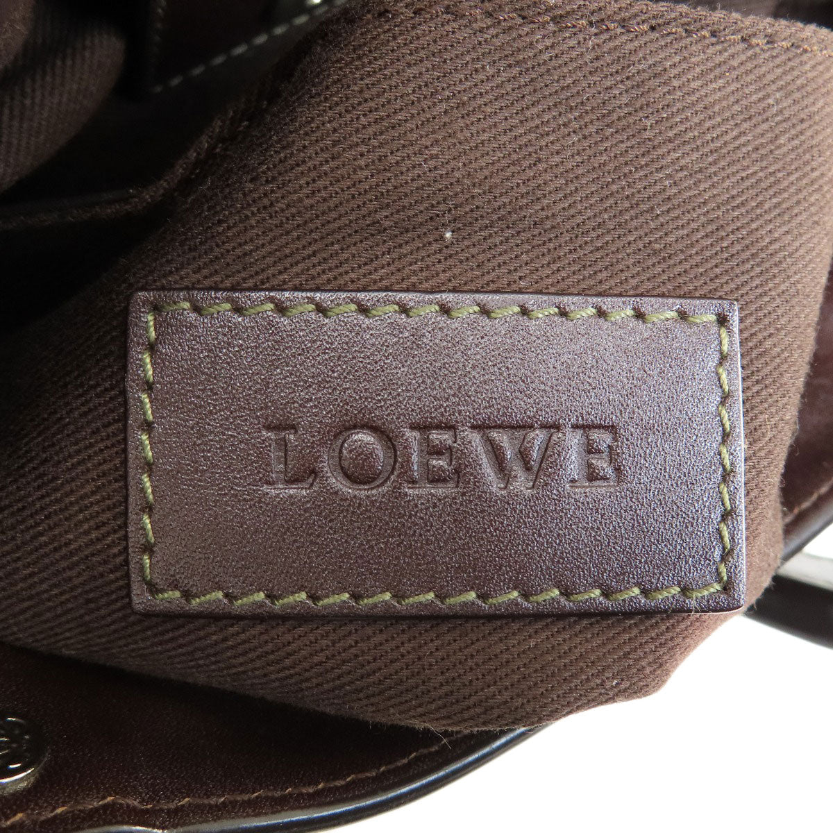 LOEWE   Handbag anagram Coating canvas Ladies