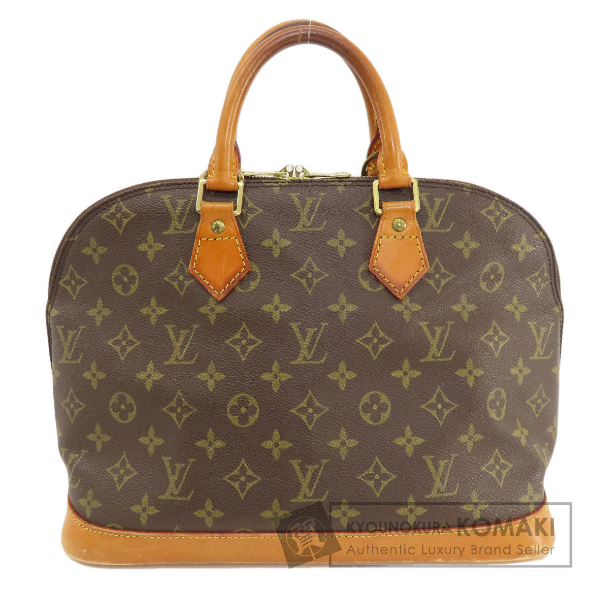 LOUIS VUITTON  M51130 Handbag Alma Monogram Monogram canvas Ladies