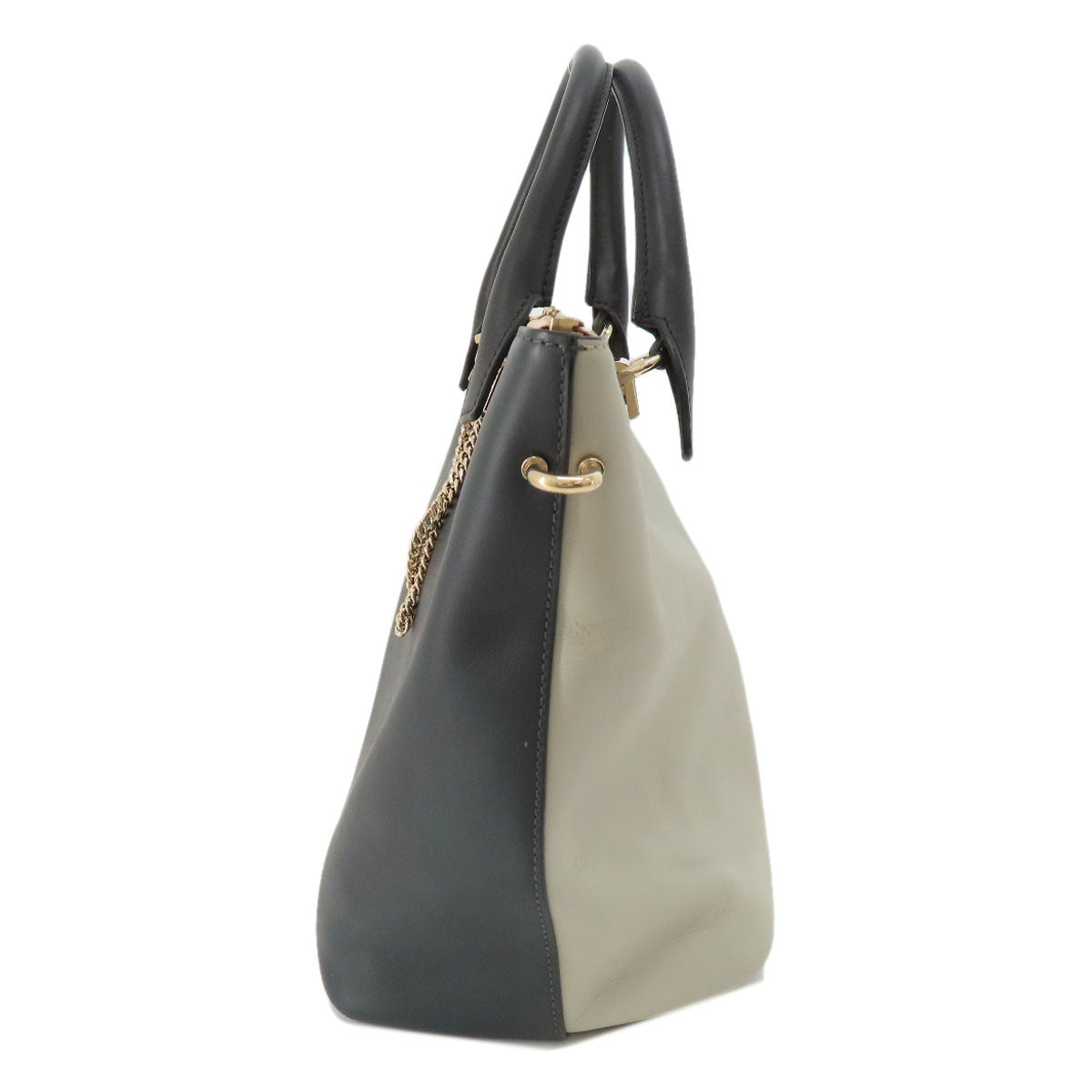 CHLOE   Tote Bag logo Leather Ladies