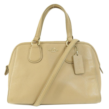 COACH  33735 Handbag 2WAY Leather Ladies