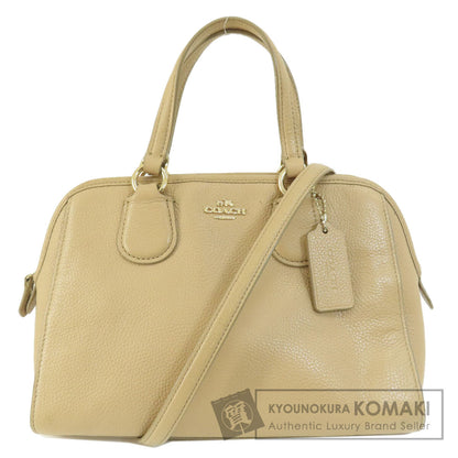 COACH  33735 Handbag 2WAY Leather Ladies