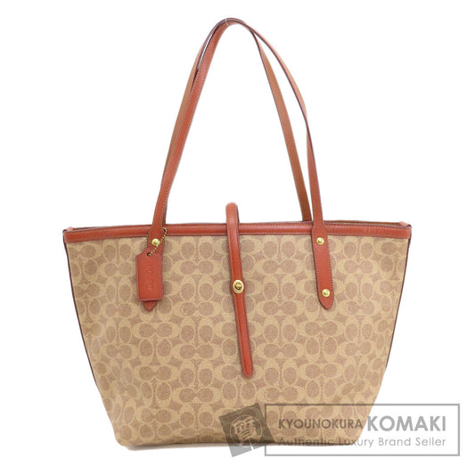 COACH 32714 Signature Tote Bag PVC Ladies [Used]