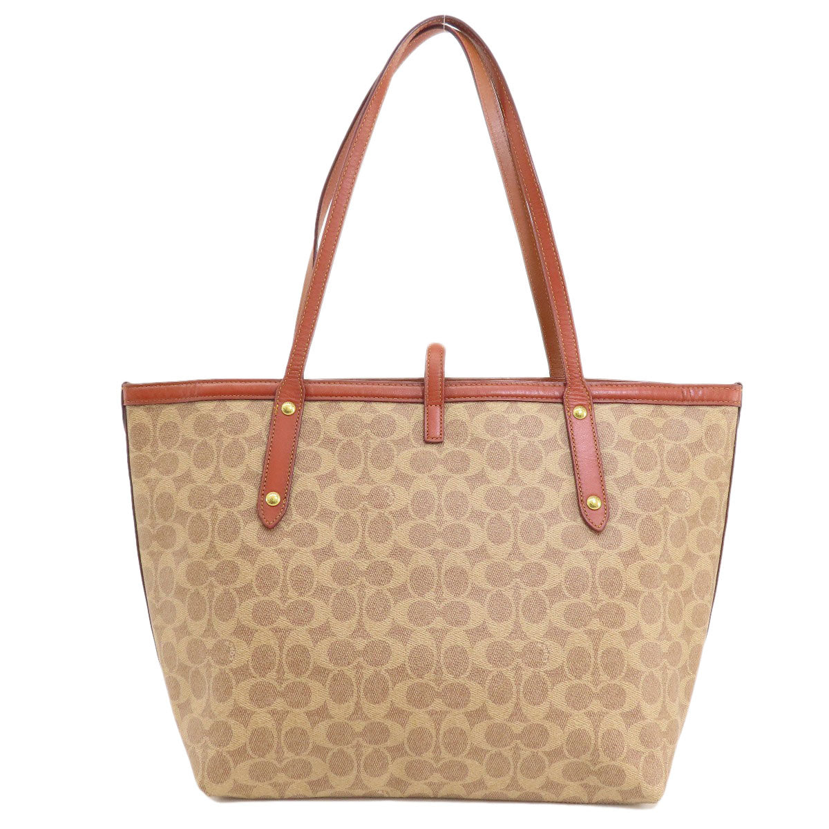 COACH 32714 Signature Tote Bag PVC Ladies [Used]
