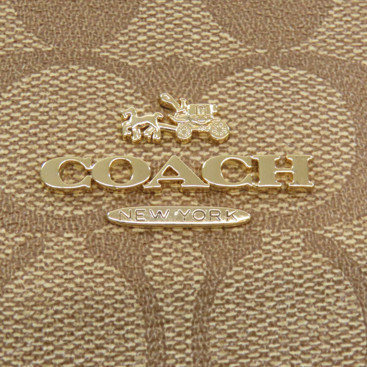 COACH  F58291 Handbag Signature 2WAY PVC Ladies