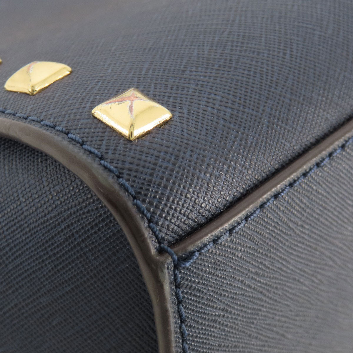 Michael Kors Studs Shoulder Bag Leather Ladies [Used]