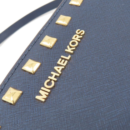 Michael Kors Studs Shoulder Bag Leather Ladies [Used]