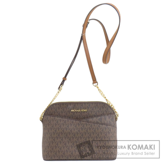 Michael Kors MK signature Shoulder Bag PVC Ladies [Used]