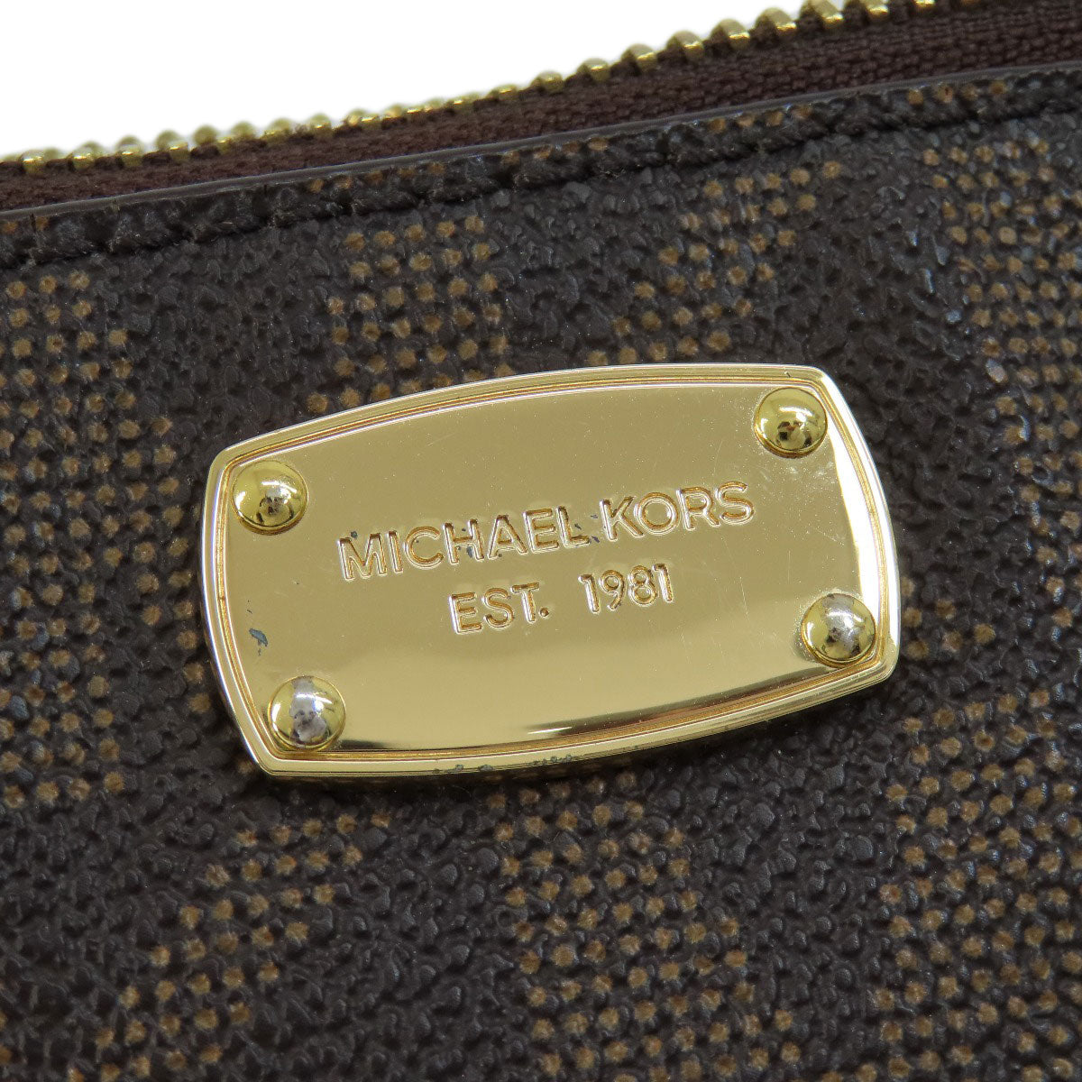 Michael Kors MK Signature 2WAY Handbag PVC Ladies [Used]