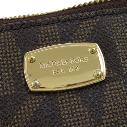 Michael Kors MK Signature 2WAY Handbag PVC Ladies [Used]