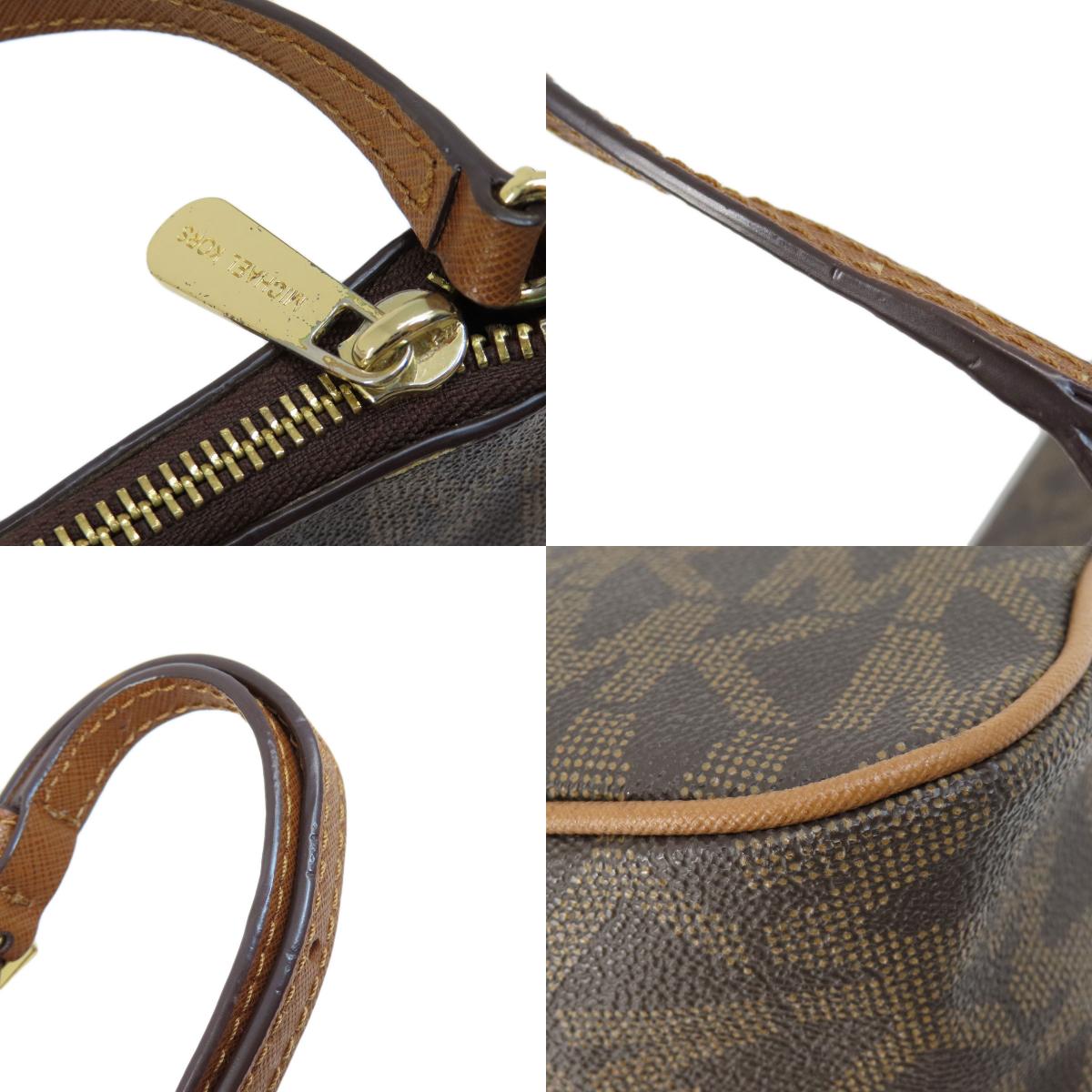 Michael Kors MK Signature 2WAY Handbag PVC Ladies [Used]