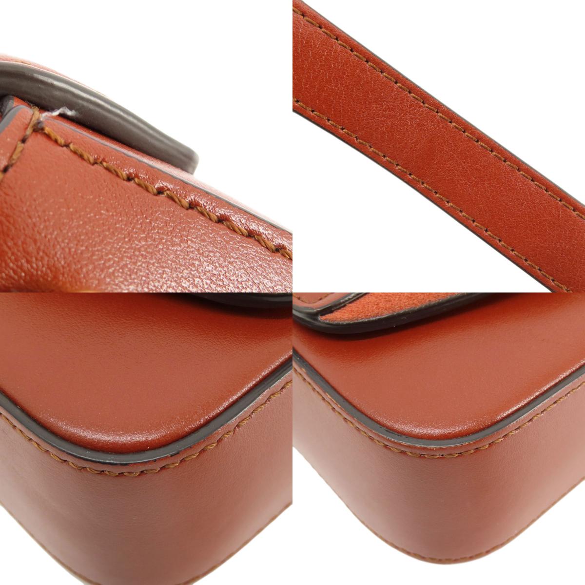 CHLOE Mini long Shoulder Chloe C 2WAY Shoulder Bag Leather Ladies [Used]