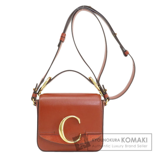 CHLOE   Shoulder Bag Mini long Shoulder Chloe C 2WAY Leather Ladies