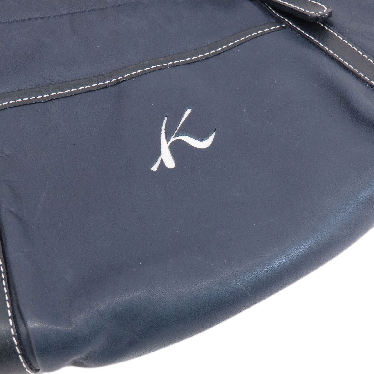 Kitamura   Tote Bag logo Leather Ladies